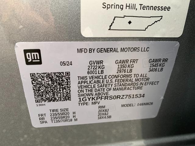2024 Cadillac XT6 Vehicle Photo in APPLETON, WI 54914-4656