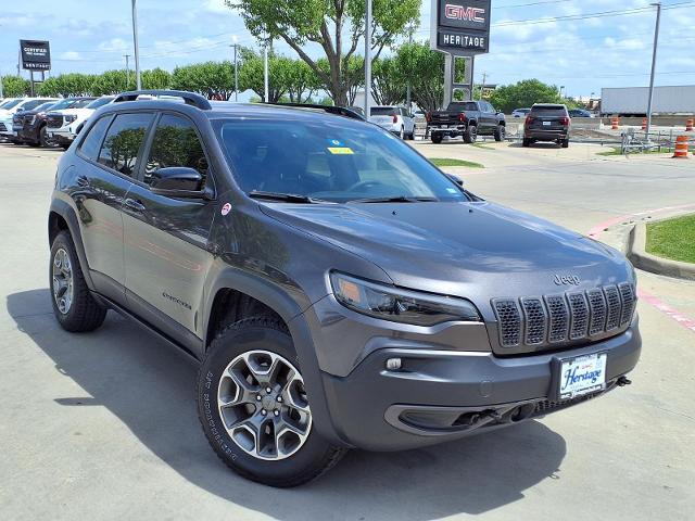 Gray (Granite Crystal Metallic Clearcoat) 2022 Jeep Cherokee Trailhawk 4WD SUV / Crossover Four-Wheel Drive 9-Speed Automatic