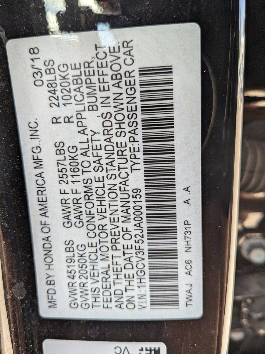 2018 Honda Accord Hybrid Vehicle Photo in Sanford, FL 32771