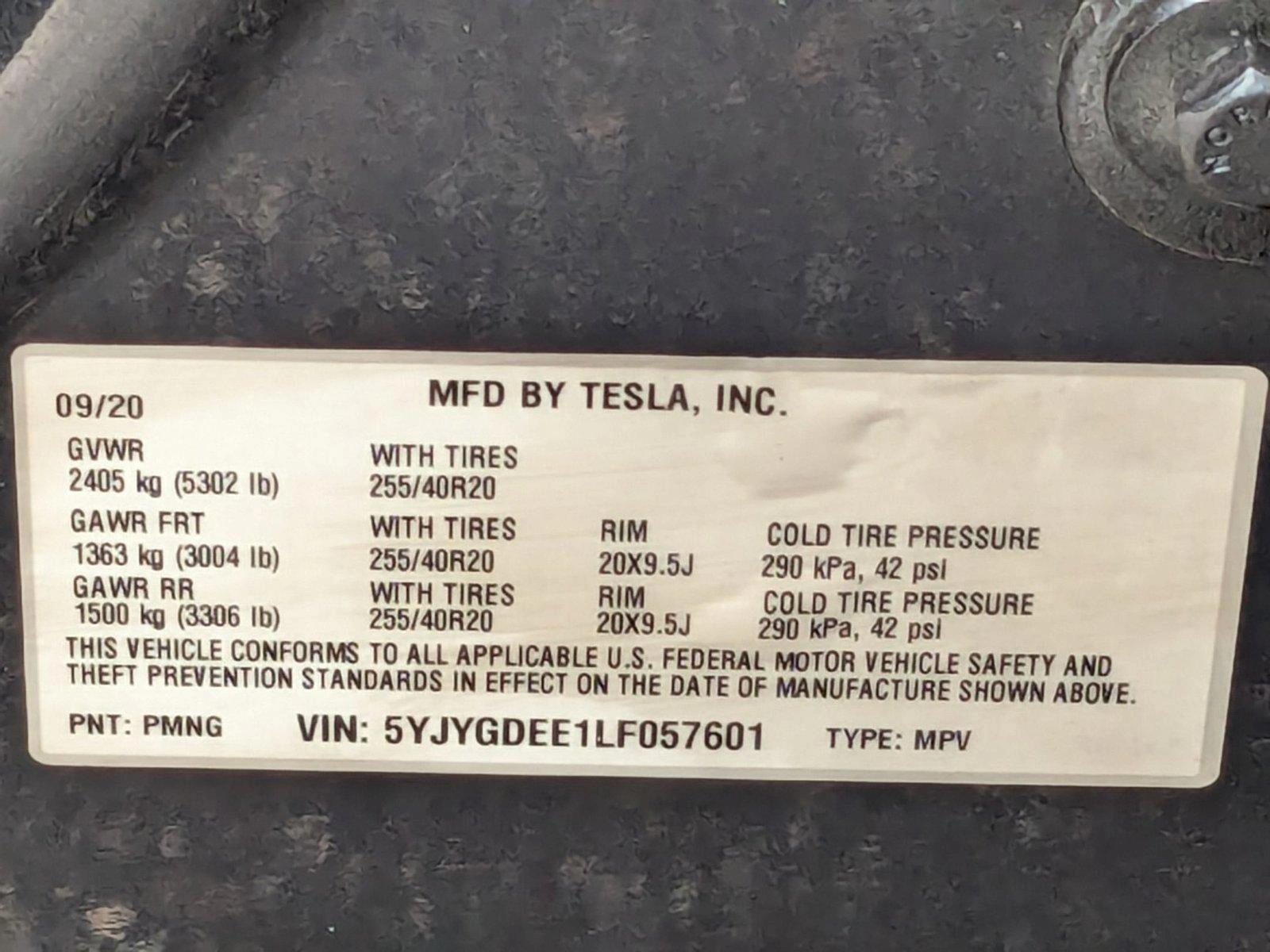 2020 Tesla Model Y Vehicle Photo in St. Petersburg, FL 33713