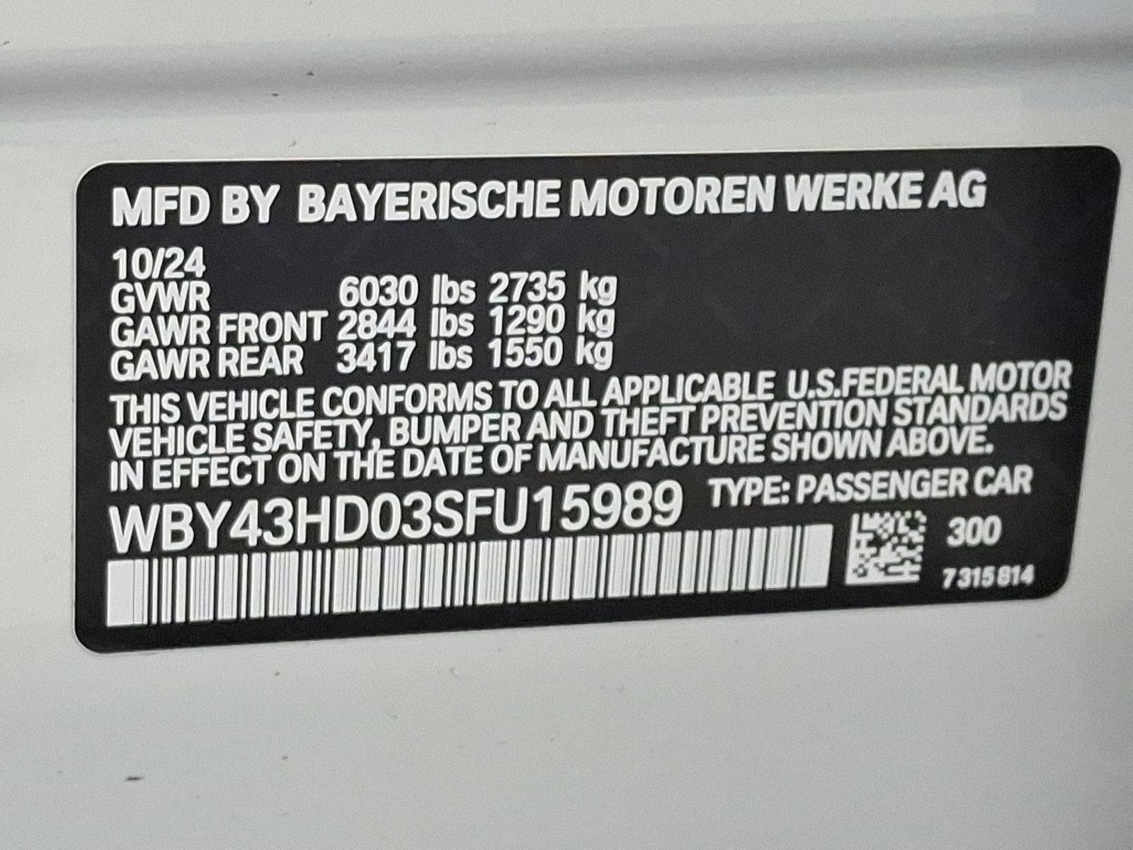 2025 BMW i4 Vehicle Photo in Lancaster, PA 17601