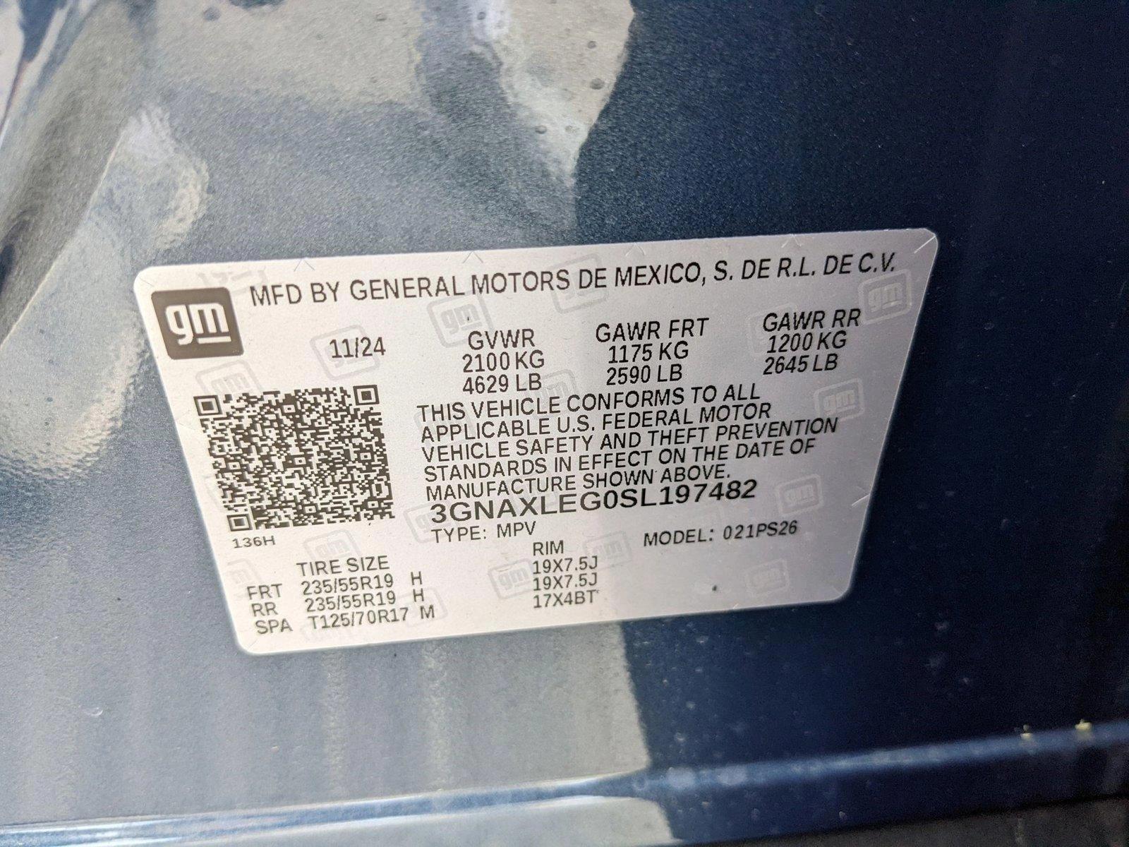 2025 Chevrolet Equinox Vehicle Photo in ORLANDO, FL 32808-7998