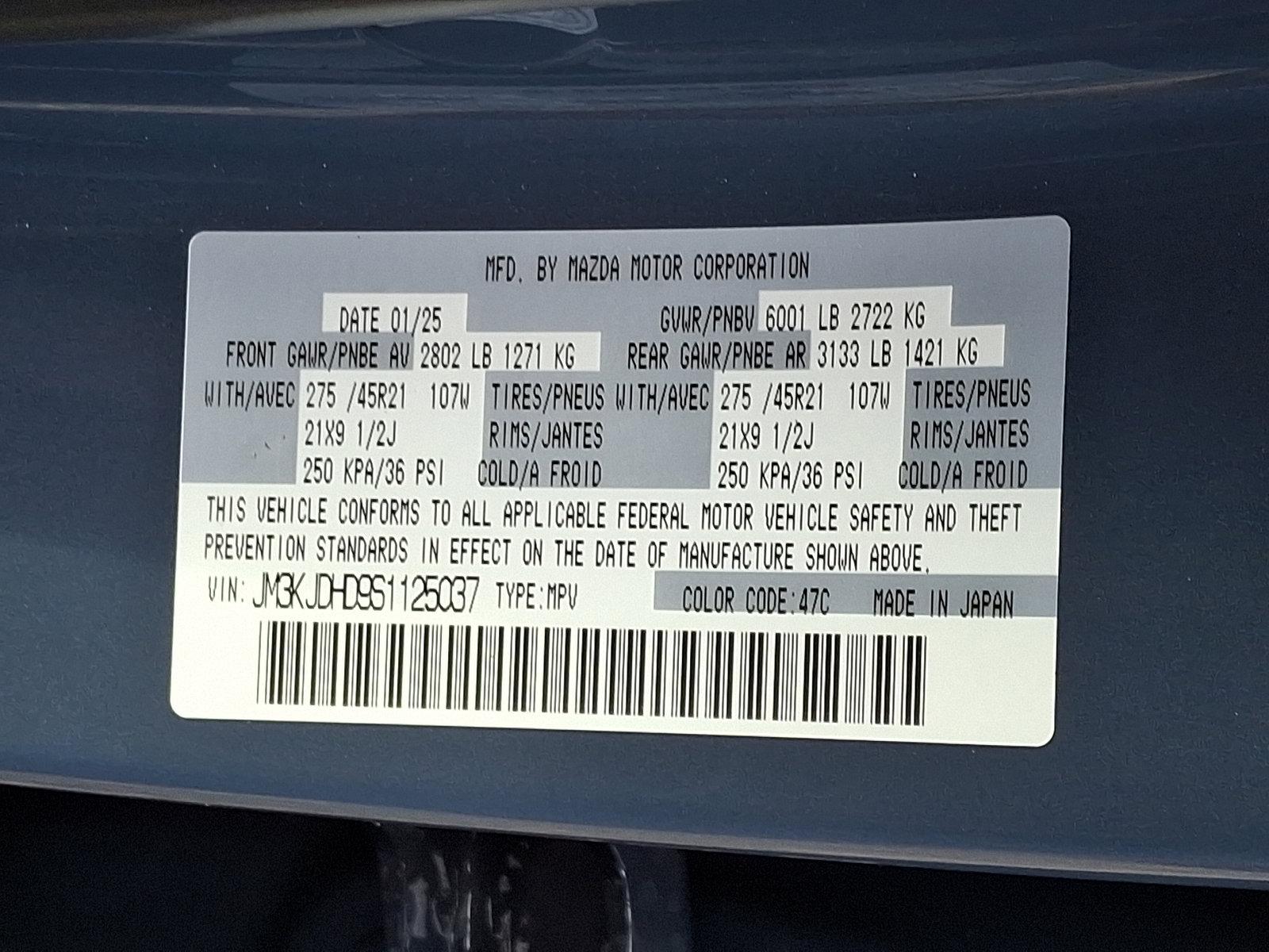 2025 Mazda CX-70 Vehicle Photo in Trevose, PA 19053