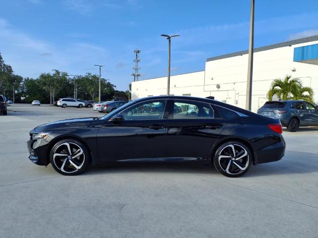 Used 2020 Honda Accord Sport with VIN 1HGCV1F35LA108281 for sale in Delray Beach, FL