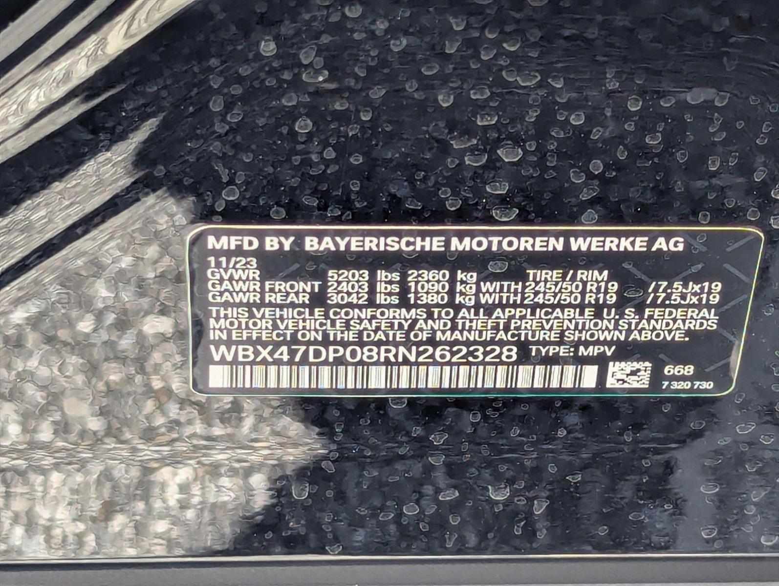 2024 BMW X3 sDrive30i Vehicle Photo in Delray Beach, FL 33444