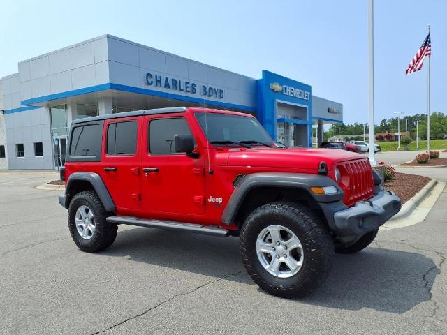 2018 Jeep Wrangler Unlimited Vehicle Photo in HENDERSON, NC 27536-2966