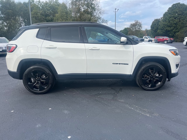 Used 2021 Jeep Compass Altitude with VIN 3C4NJDBB0MT525416 for sale in Corry, PA