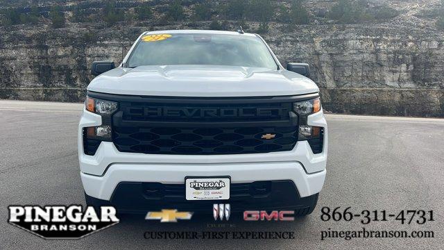 Used 2024 Chevrolet Silverado 1500 Custom with VIN 1GCPDBEK0RZ145279 for sale in Branson, MO