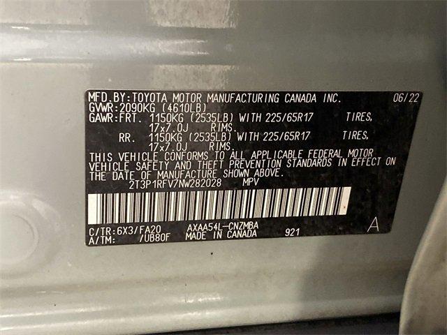 2022 Toyota RAV4 Vehicle Photo in PORTLAND, OR 97225-3518