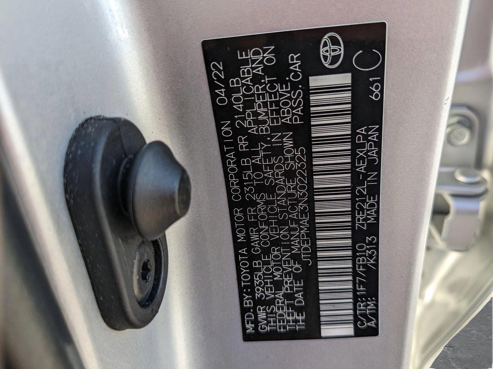 2022 Toyota Corolla Vehicle Photo in Davie, FL 33331