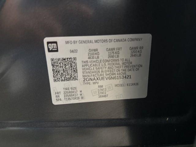 2022 Chevrolet Equinox Vehicle Photo in MEDINA, OH 44256-9631