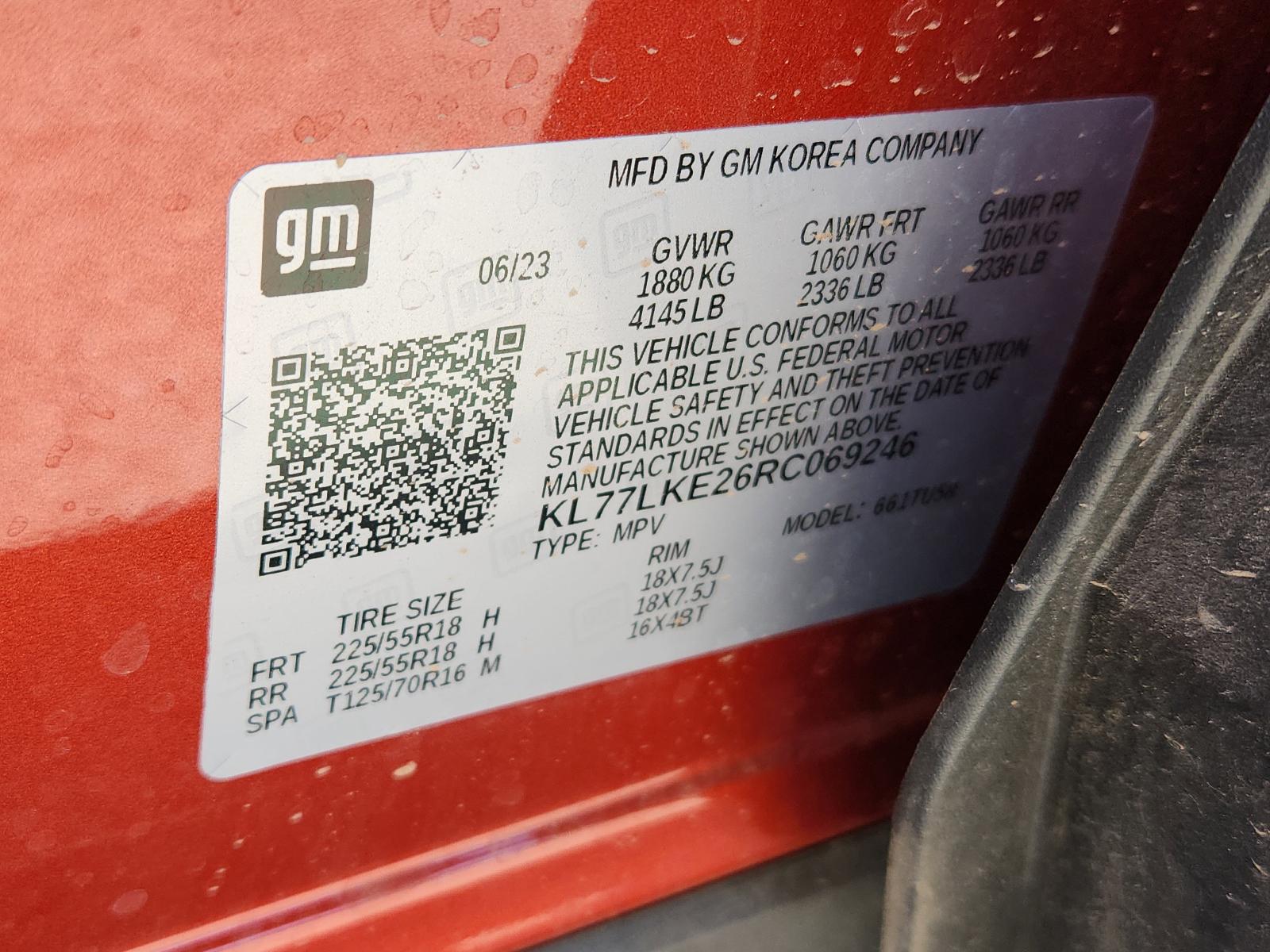 2024 Chevrolet Trax Vehicle Photo in Albuquerque, NM 87110