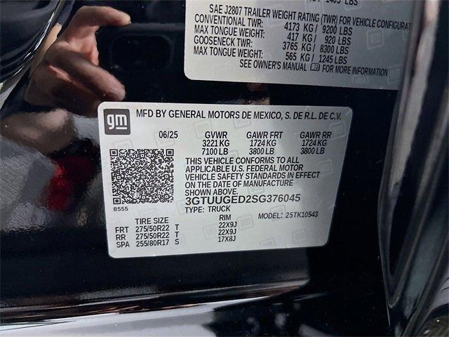 2025 GMC Sierra 1500 Vehicle Photo in PUYALLUP, WA 98371-4149