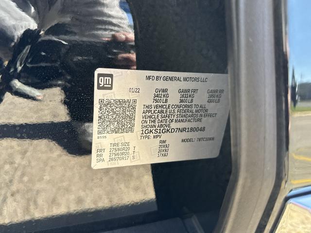 2022 GMC Yukon XL Vehicle Photo in BATON ROUGE, LA 70806-4466