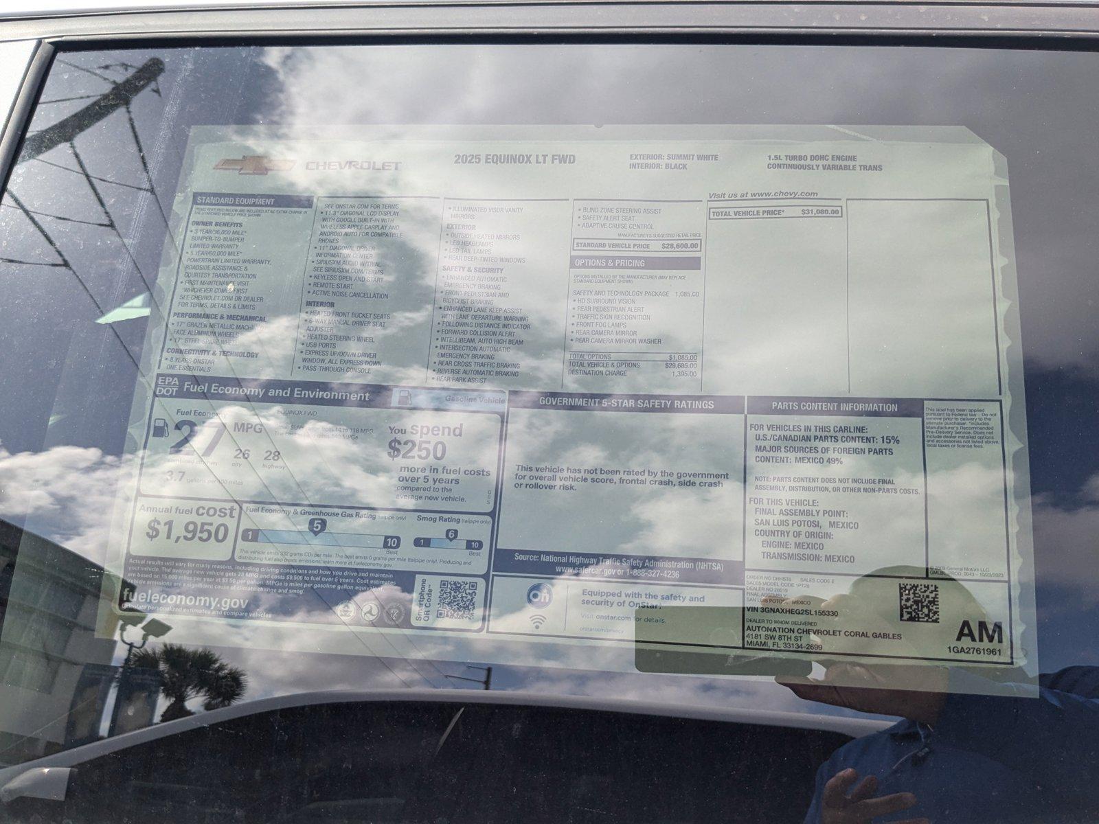 2025 Chevrolet Equinox Vehicle Photo in MIAMI, FL 33134-2699