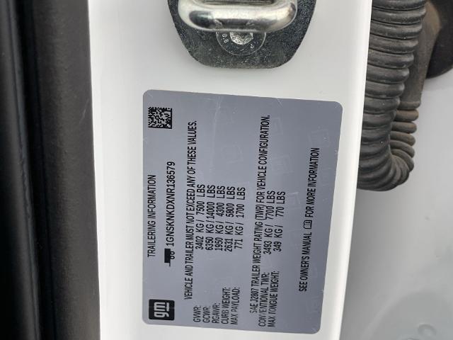 2022 Chevrolet Tahoe Vehicle Photo in BENTONVILLE, AR 72712-4322