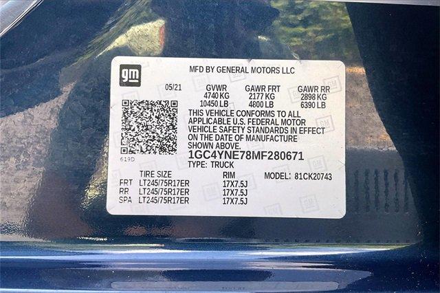 2021 Chevrolet Silverado 2500 HD Vehicle Photo in INDEPENDENCE, MO 64055-1377