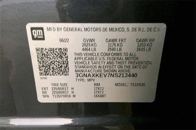 2022 Chevrolet Equinox Vehicle Photo in INDEPENDENCE, MO 64055-1314