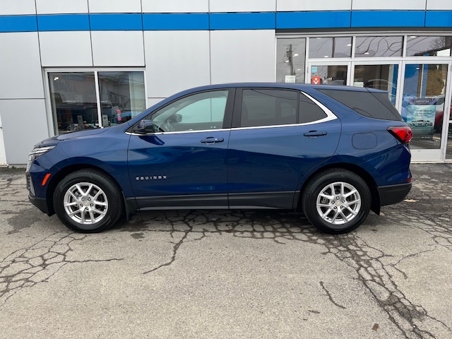 Certified 2022 Chevrolet Equinox LT with VIN 3GNAXUEV1NS222758 for sale in New Bethlehem, PA