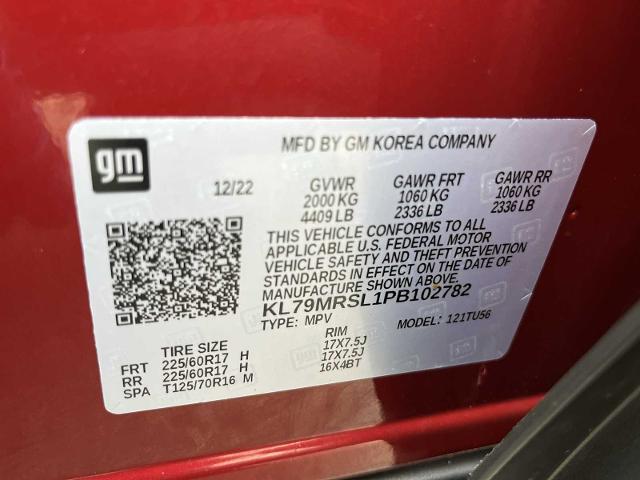 2023 Chevrolet Trailblazer Vehicle Photo in PITTSBURGH, PA 15226-1209