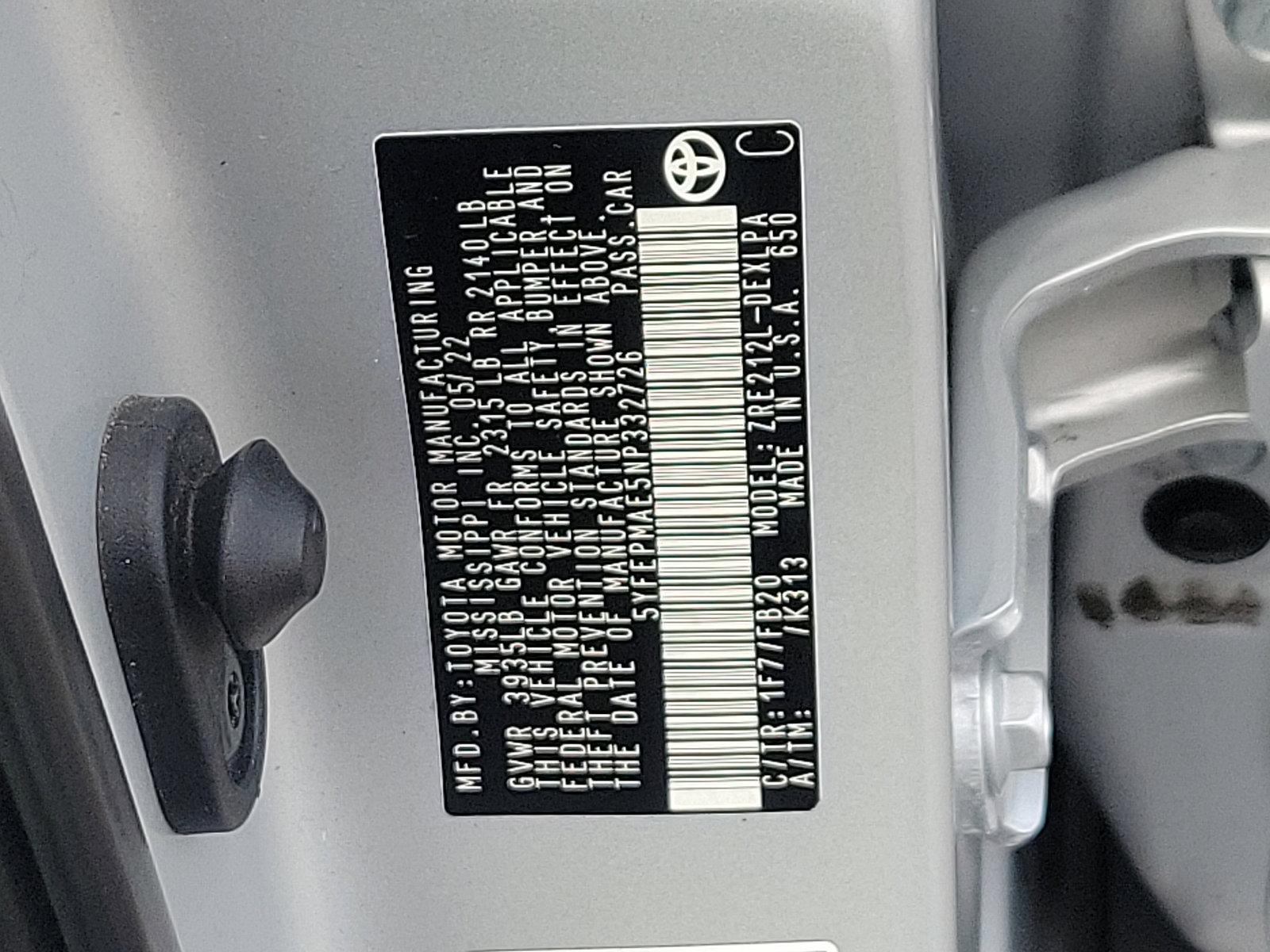 2022 Toyota Corolla Vehicle Photo in Trevose, PA 19053