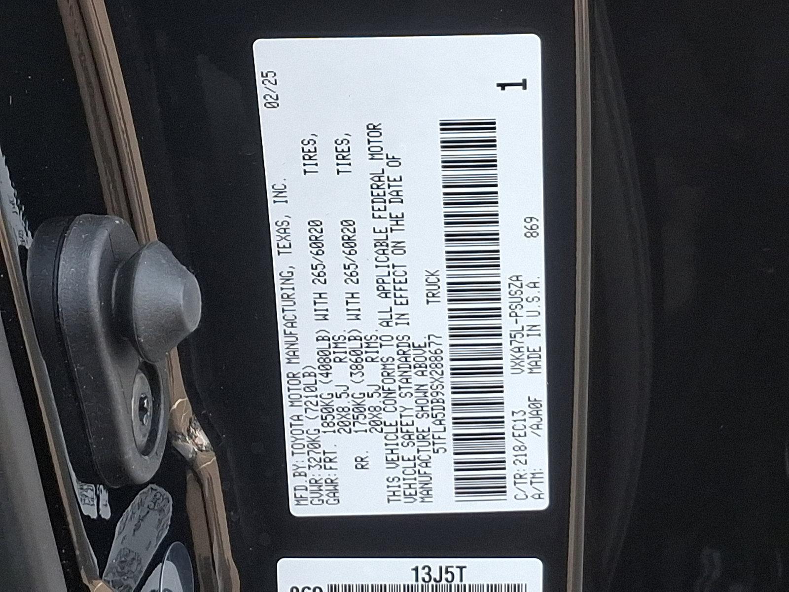 2025 Toyota Tundra 4WD Vehicle Photo in Trevose, PA 19053