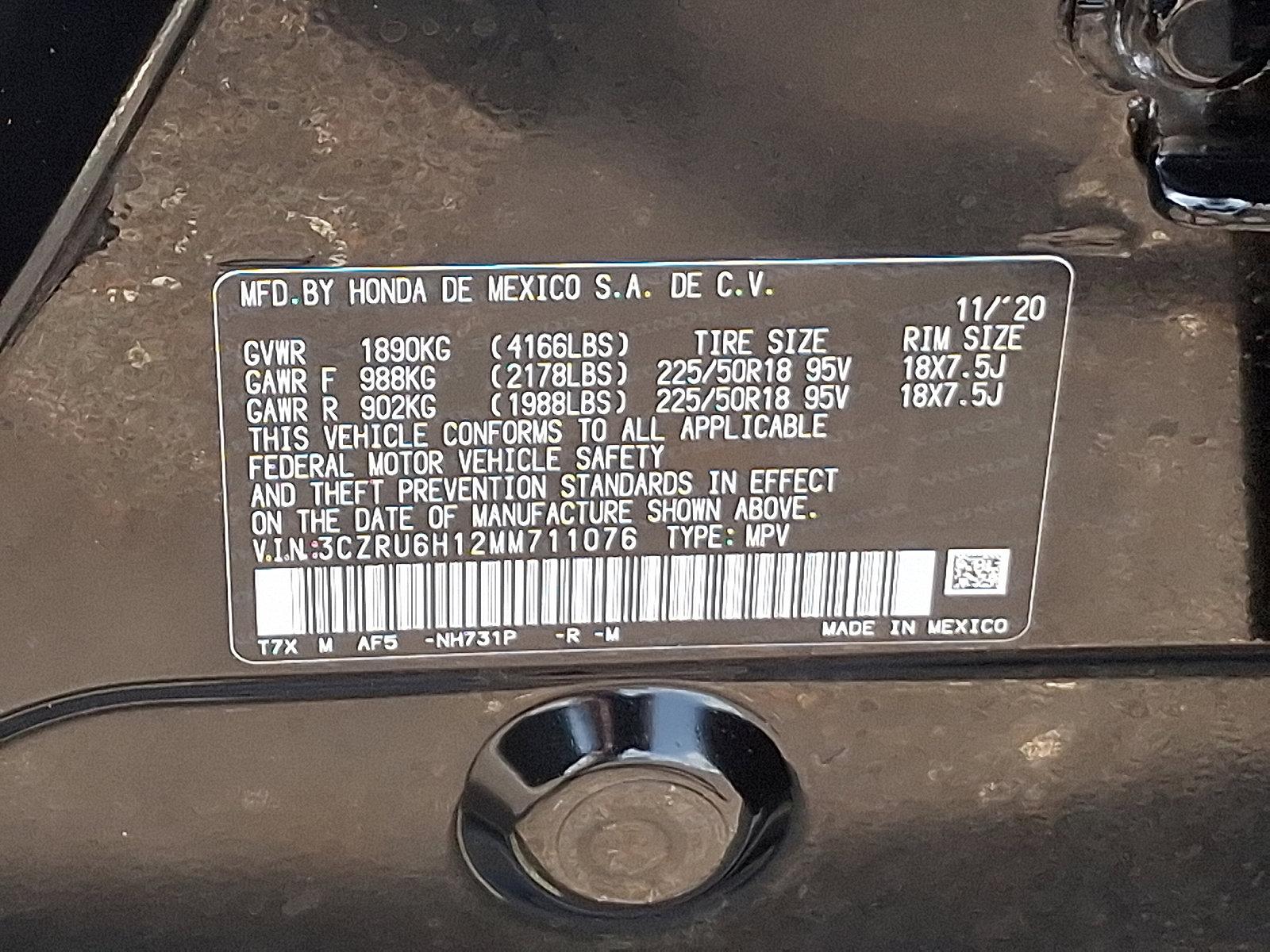 2021 Honda HR-V Vehicle Photo in Trevose, PA 19053