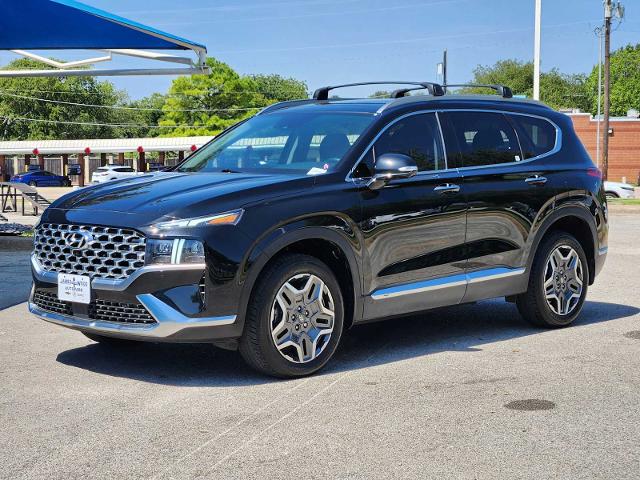 2021 Hyundai SANTA FE Hybrid Vehicle Photo in DENTON, TX 76210-9321