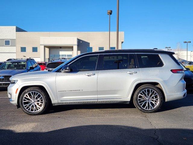 Used 2021 Jeep Grand Cherokee L Summit Reserve with VIN 1C4RJKEG2M8184449 for sale in Loveland, CO