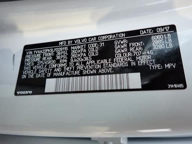 2018 Volvo XC90 Vehicle Photo in ZELIENOPLE, PA 16063-2910