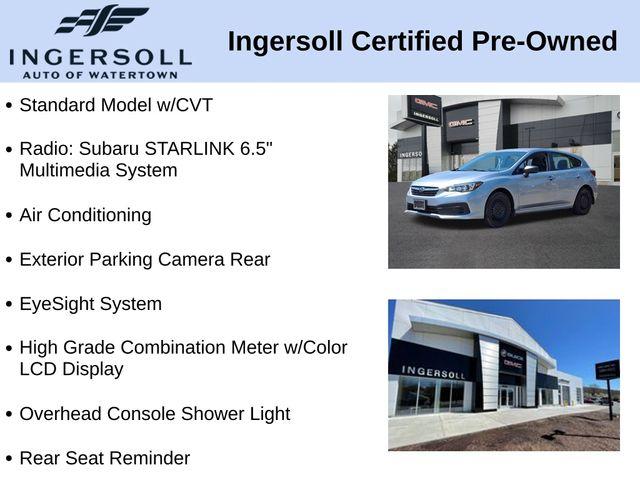 2022 Subaru Impreza Vehicle Photo in WATERTOWN, CT 06795-3318