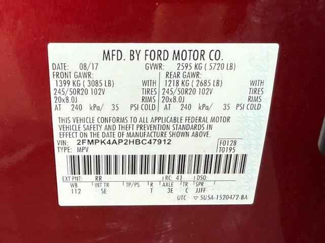 2017 Ford Edge Vehicle Photo in MADISON, WI 53713-3220