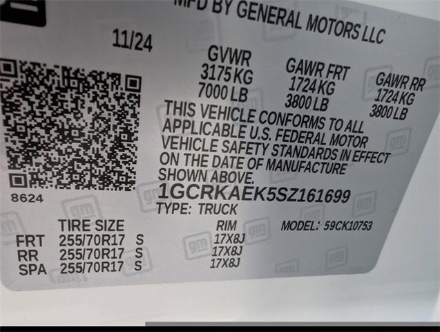 2025 Chevrolet Silverado 1500 Vehicle Photo in ENGLEWOOD, CO 80113-6708