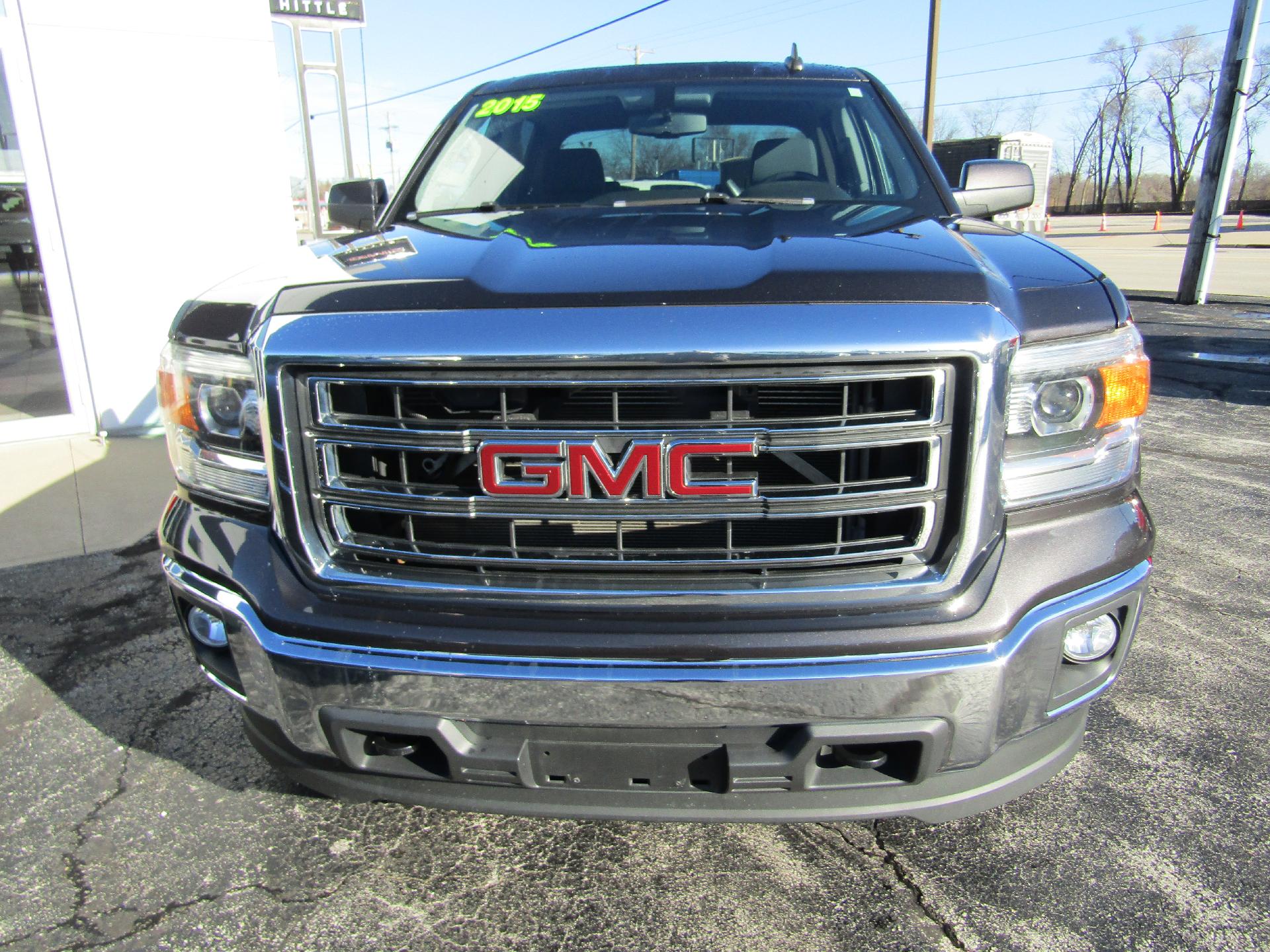 Used 2015 GMC Sierra 1500 SLE with VIN 3GTU2UEC4FG171473 for sale in Greenville, OH