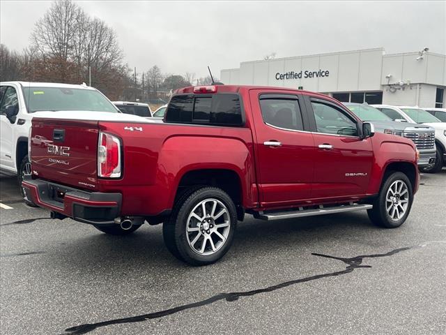 Certified 2021 GMC Canyon Denali with VIN 1GTG6EEN9M1298983 for sale in Asheville, NC