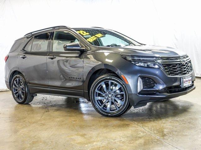 Used 2022 Chevrolet Equinox RS with VIN 3GNAXMEV2NS236989 for sale in Bolingbrook, IL