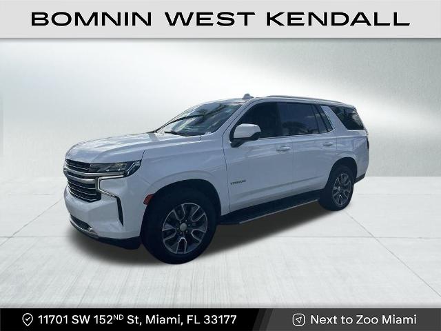 Used 2021 Chevrolet Tahoe LT with VIN 1GNSCNKD2MR227163 for sale in Miami, FL