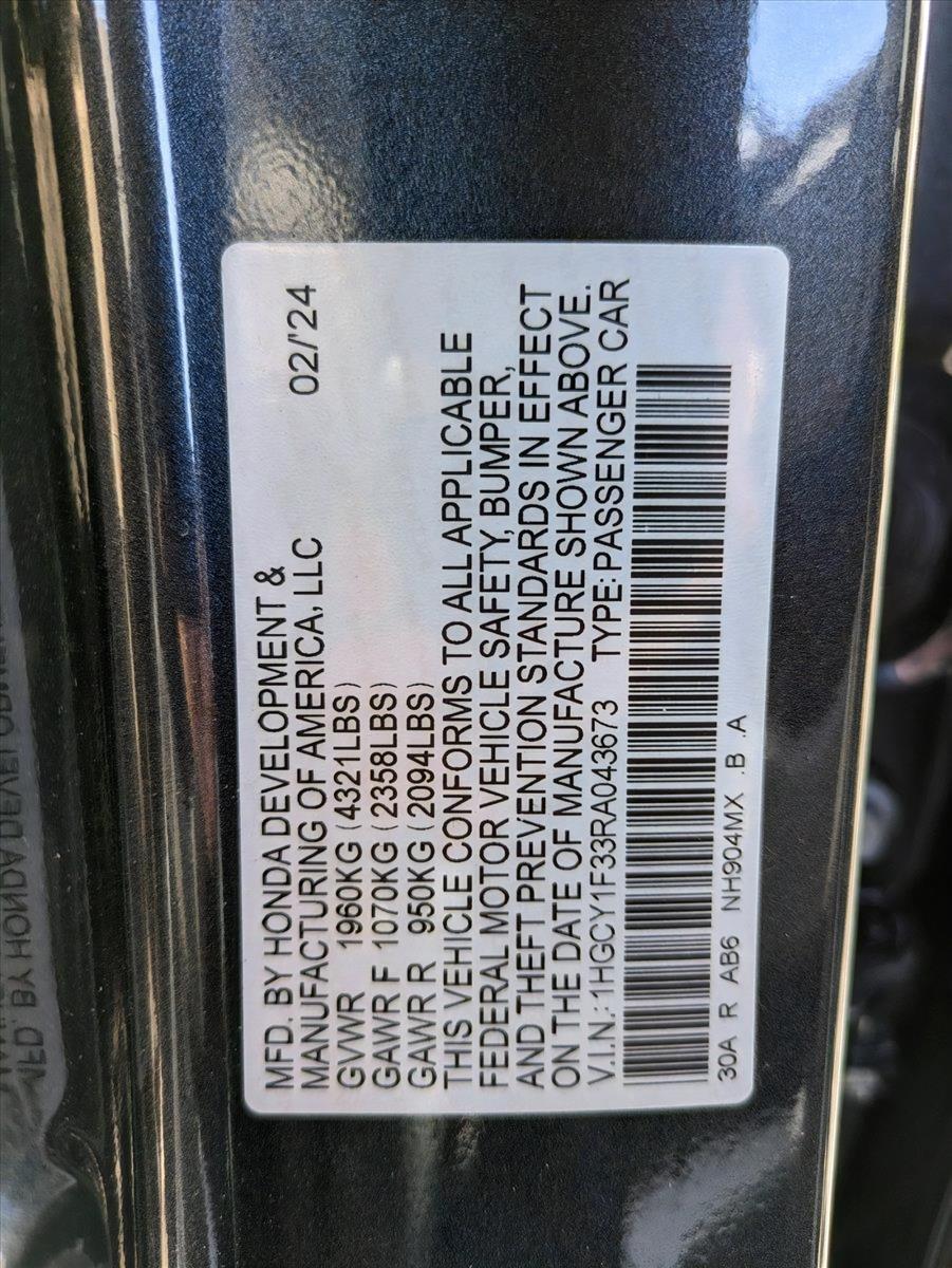 2024 Honda Accord Sedan Vehicle Photo in Sanford, FL 32771