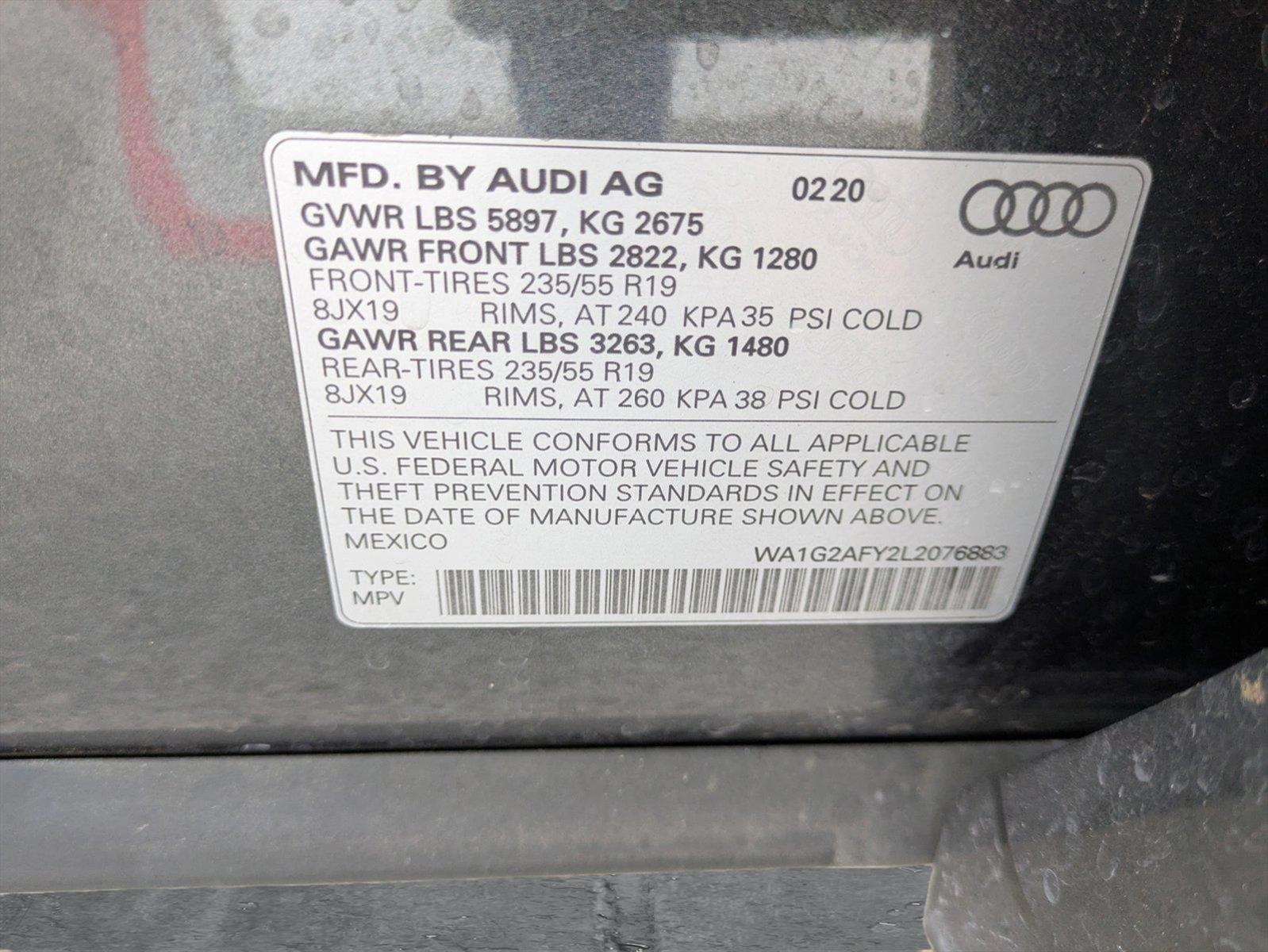 2020 Audi Q5 Vehicle Photo in Corpus Christi, TX 78415