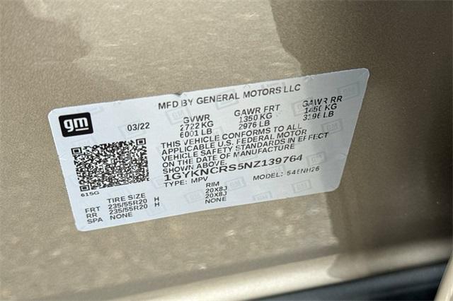2022 Cadillac XT5 Vehicle Photo in ELK GROVE, CA 95757-8703