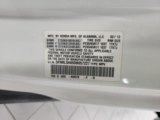 2013 Honda Odyssey Vehicle Photo in NEENAH, WI 54956-2243