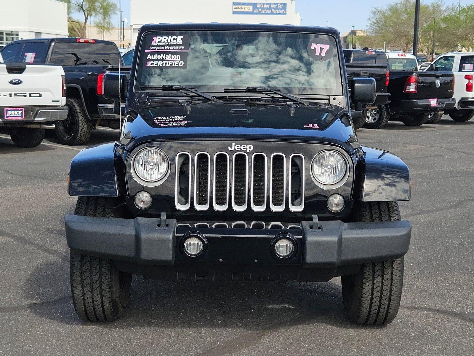 2017 Jeep Wrangler Unlimited Vehicle Photo in MESA, AZ 85206-4395