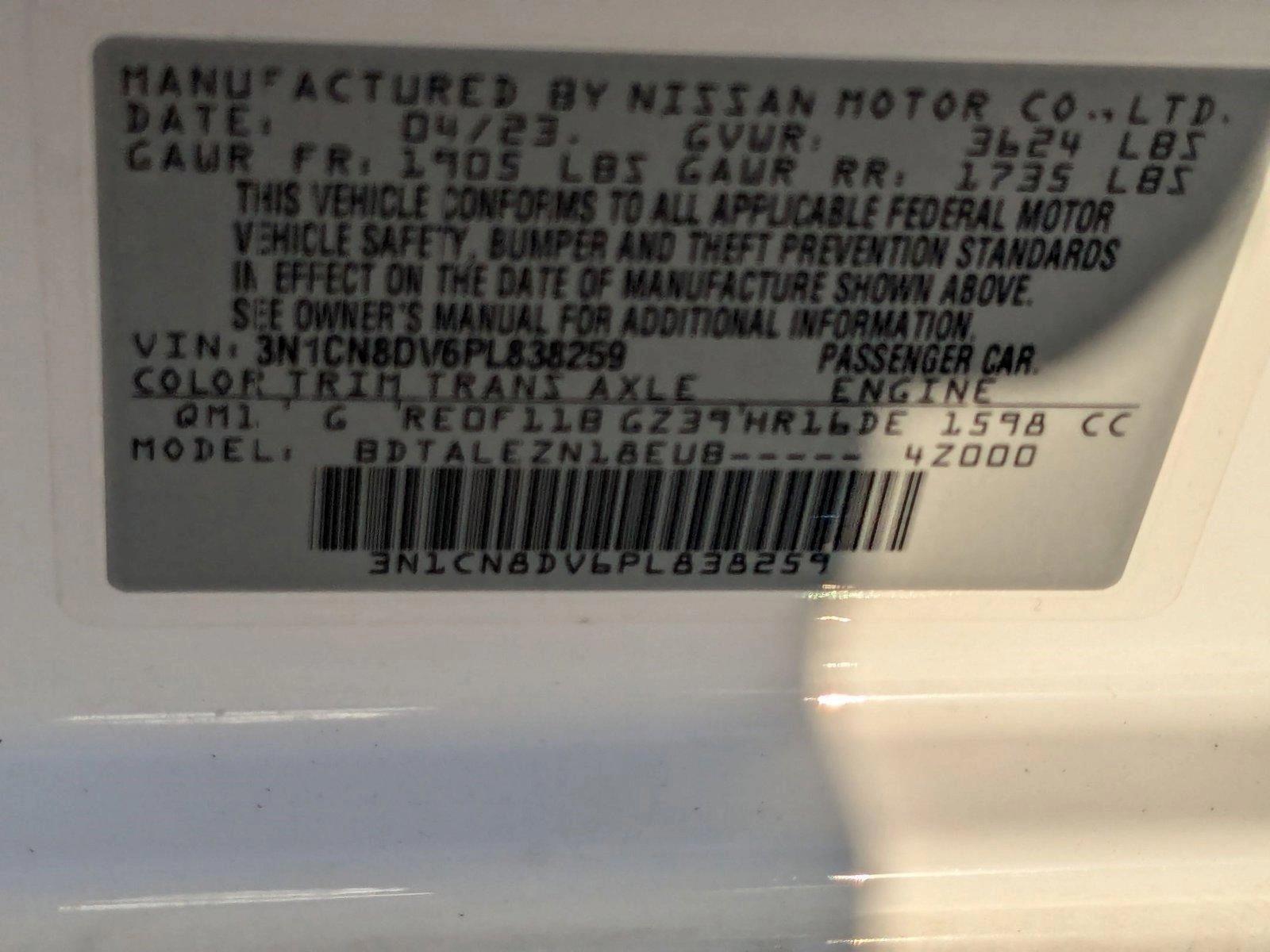 2023 Nissan Versa Vehicle Photo in Miami, FL 33135