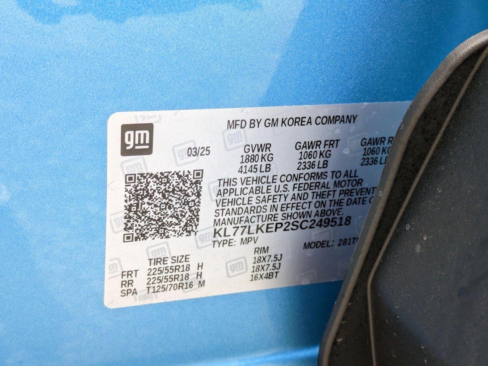 2025 Chevrolet Trax Vehicle Photo in ORLANDO, FL 32812-3021