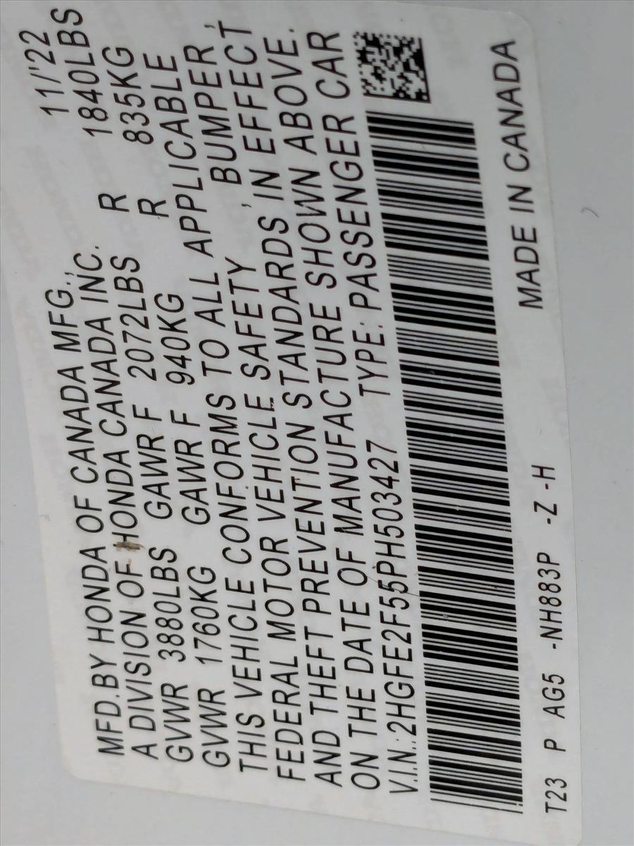 2023 Honda Civic Sedan Vehicle Photo in Miami, FL 33015