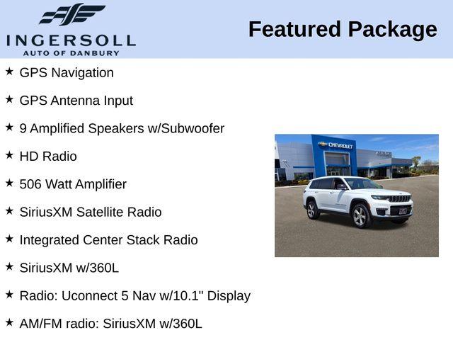 2021 Jeep Grand Cherokee L Vehicle Photo in DANBURY, CT 06810-5034