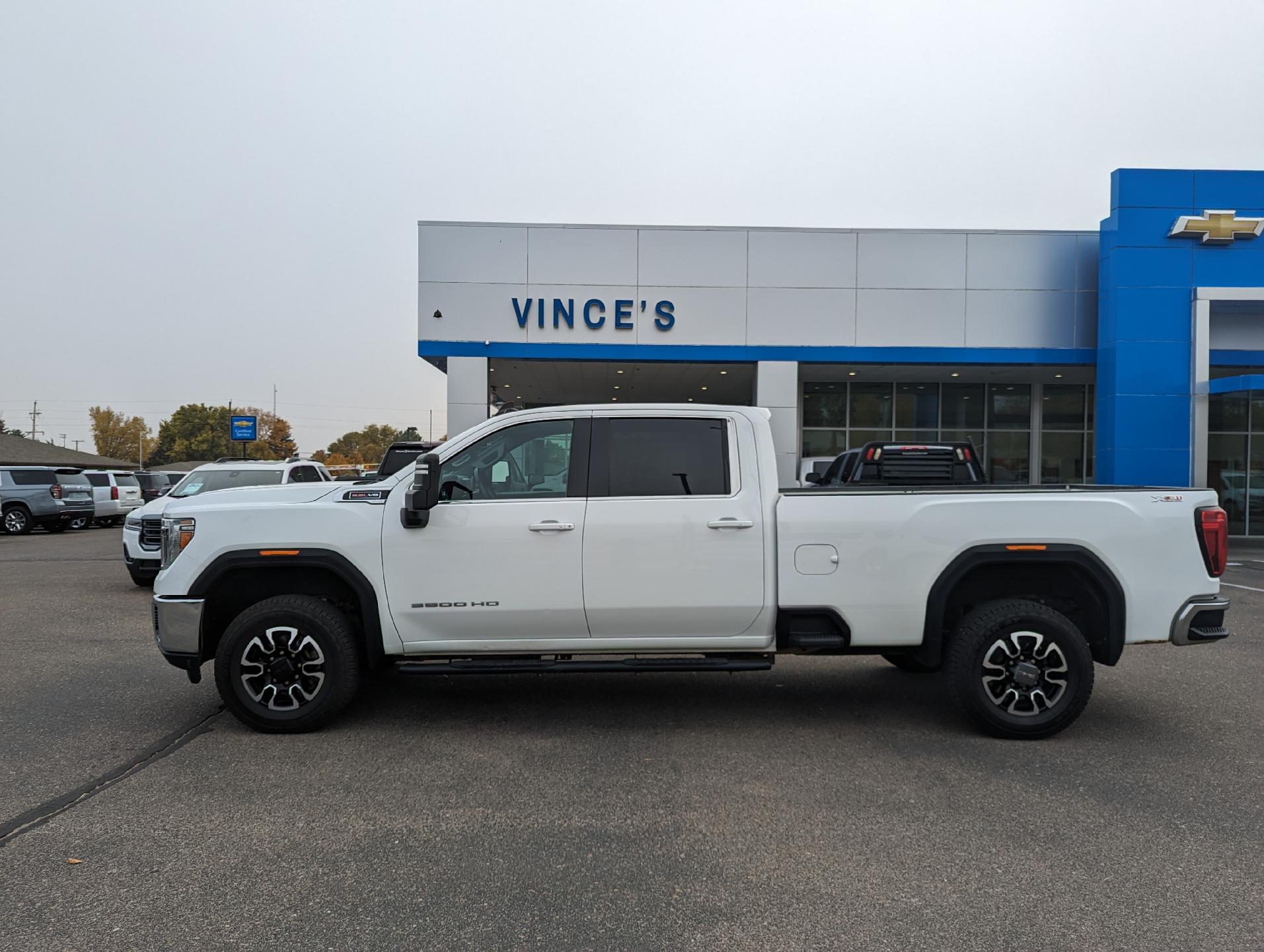 Used 2020 GMC Sierra 3500HD SLE with VIN 1GT49TE7XLF167448 for sale in Burlington, CO