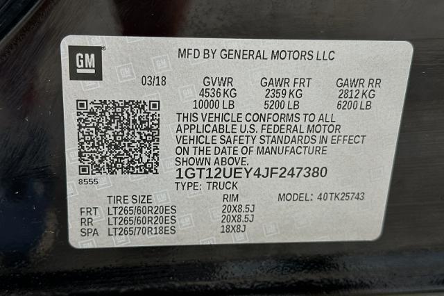 2018 GMC Sierra 2500HD Vehicle Photo in SPOKANE, WA 99202-2191