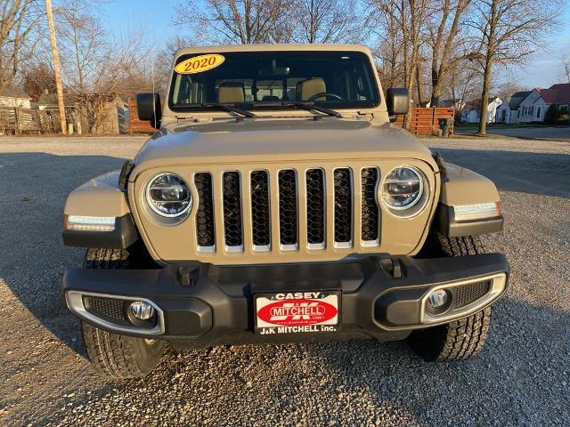 Used 2020 Jeep Gladiator Overland with VIN 1C6HJTFG3LL176122 for sale in Casey, IL