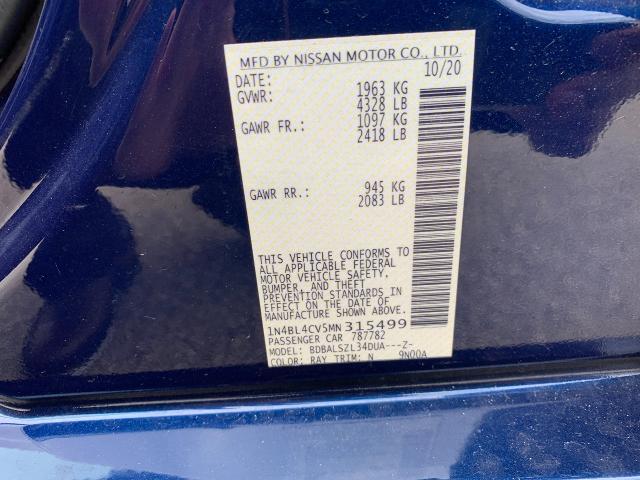 2021 Nissan Altima Vehicle Photo in Oshkosh, WI 54901